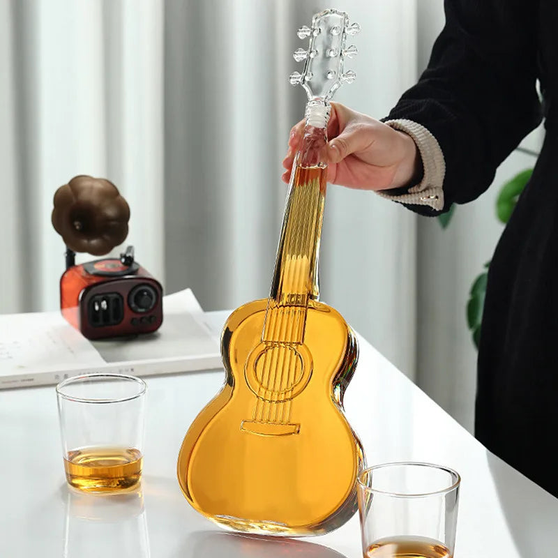 High Borosilicate Glass Guitar Bottle