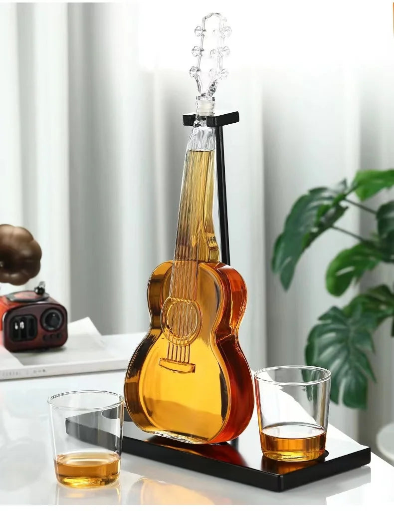 High Borosilicate Glass Guitar Bottle